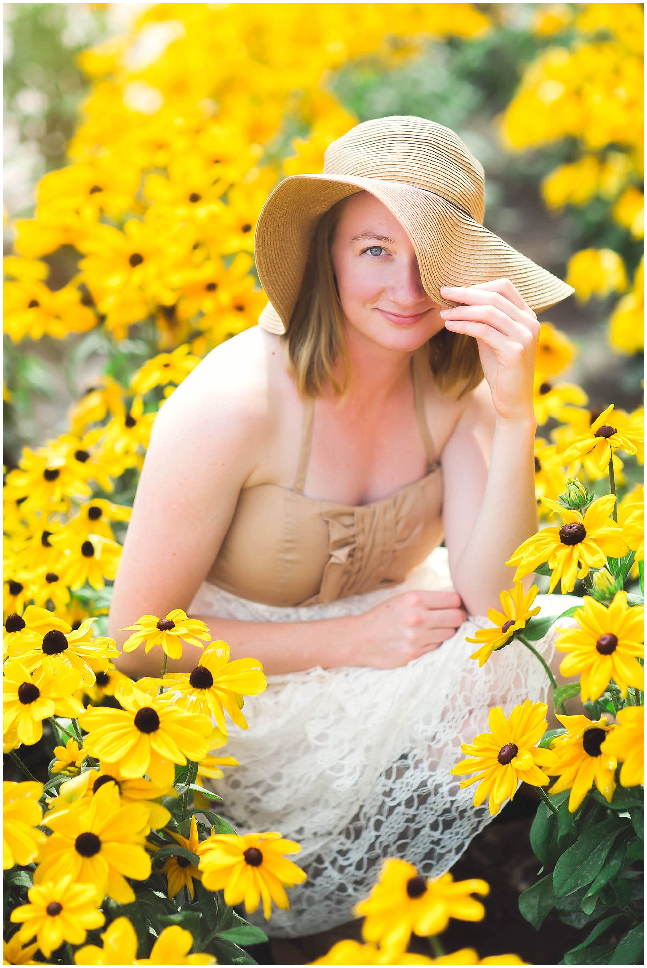 Berne Indiana Portrait and Wedding Photographer, sunflower portrait session_0005.jpg
