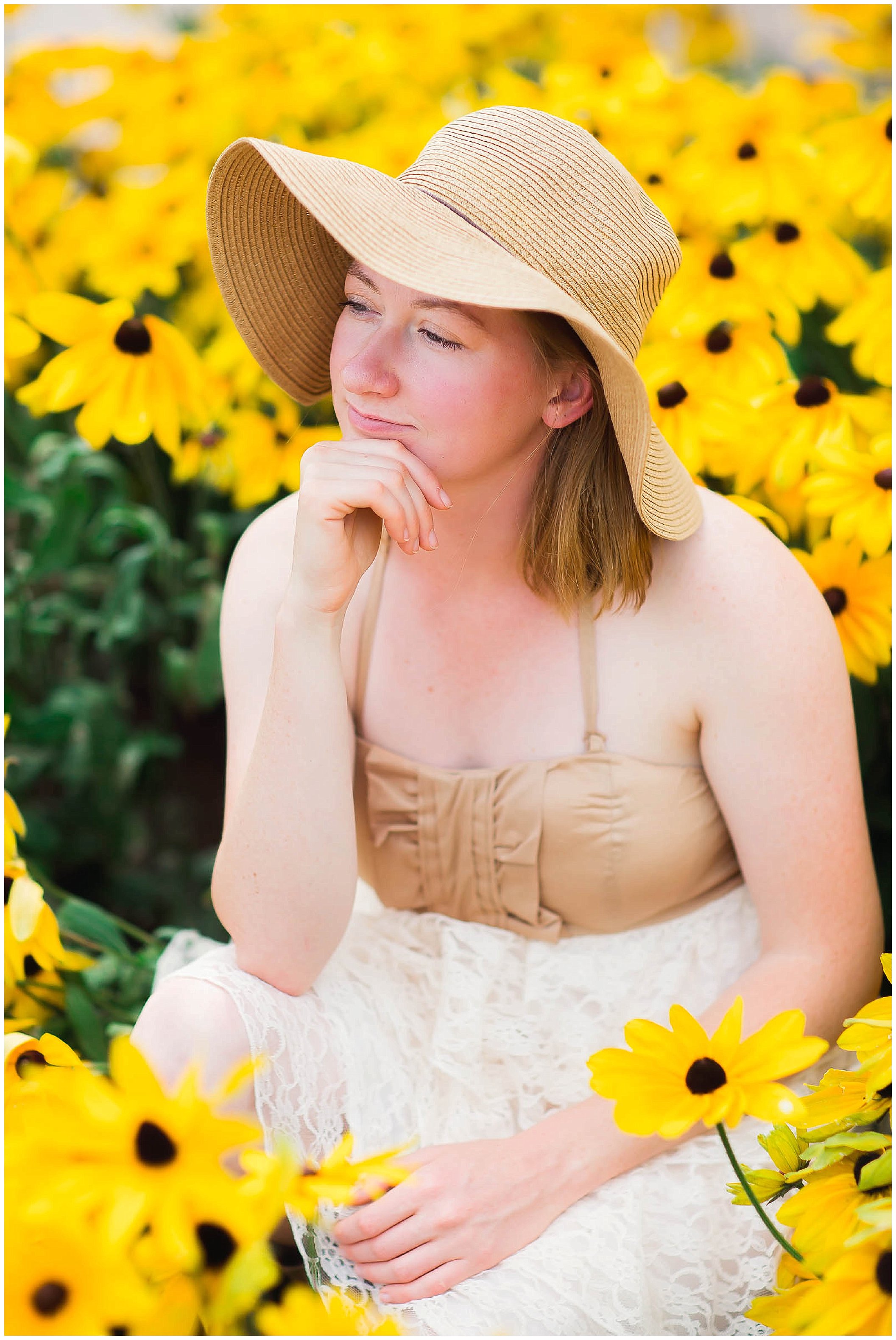 Berne Indiana Portrait and Wedding Photographer, sunflower portrait session_0013.jpg