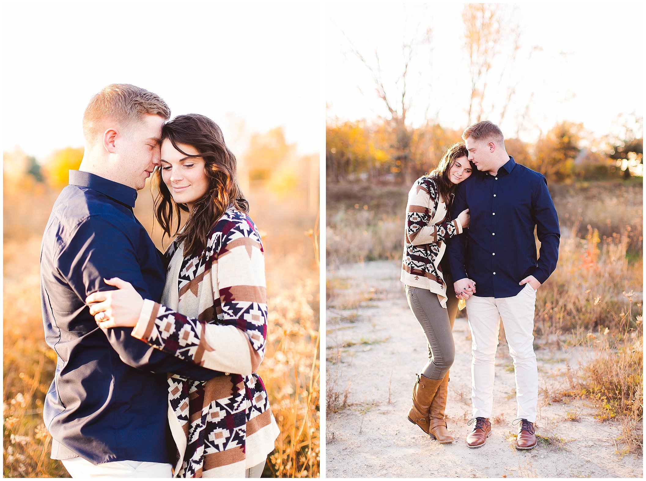 Cozy and Adorable fall engagement session with a guitar , Fort Wayne Wedding Photographer_0002.jpg