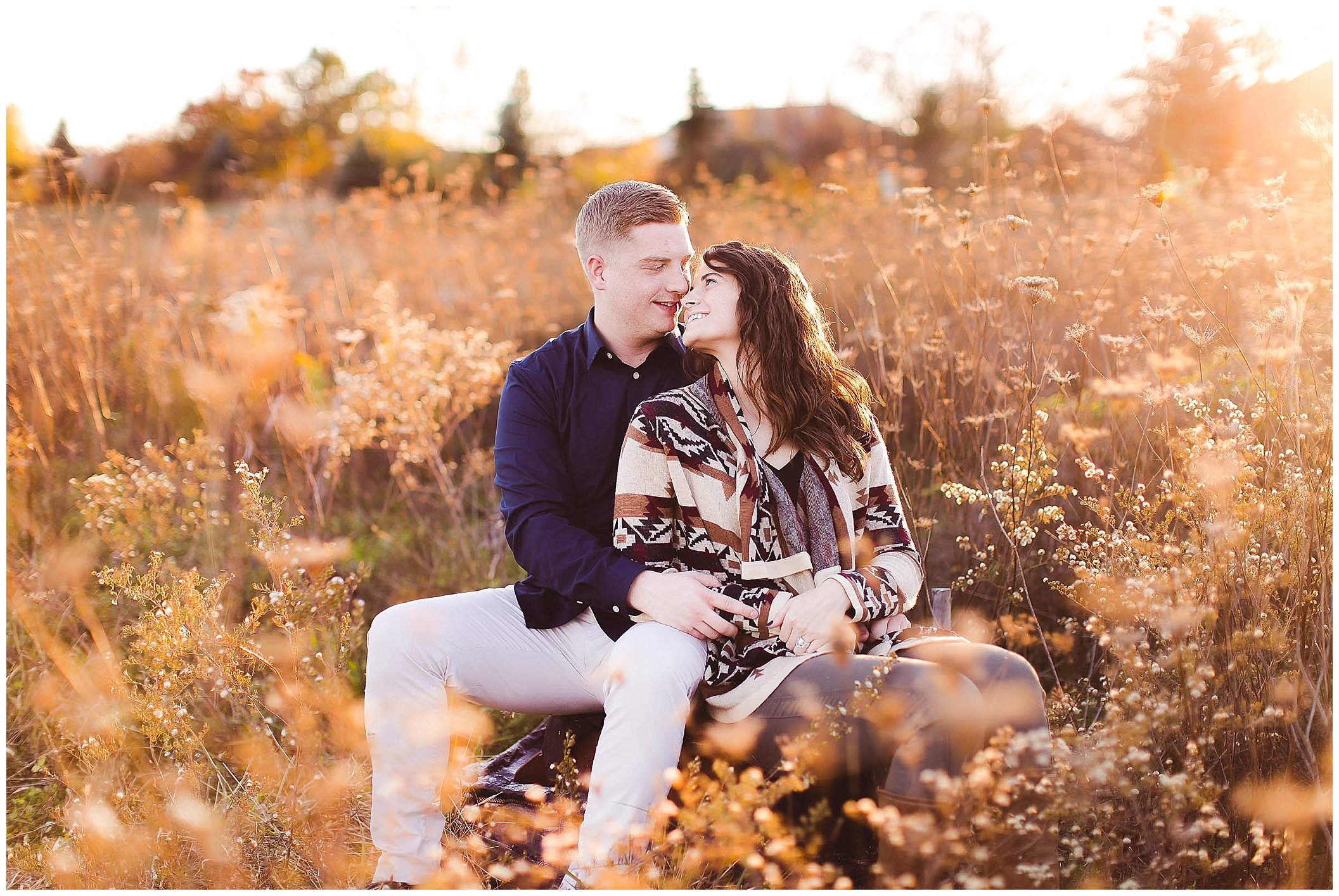 Cozy and Adorable fall engagement session with a guitar , Fort Wayne Wedding Photographer_0005.jpg