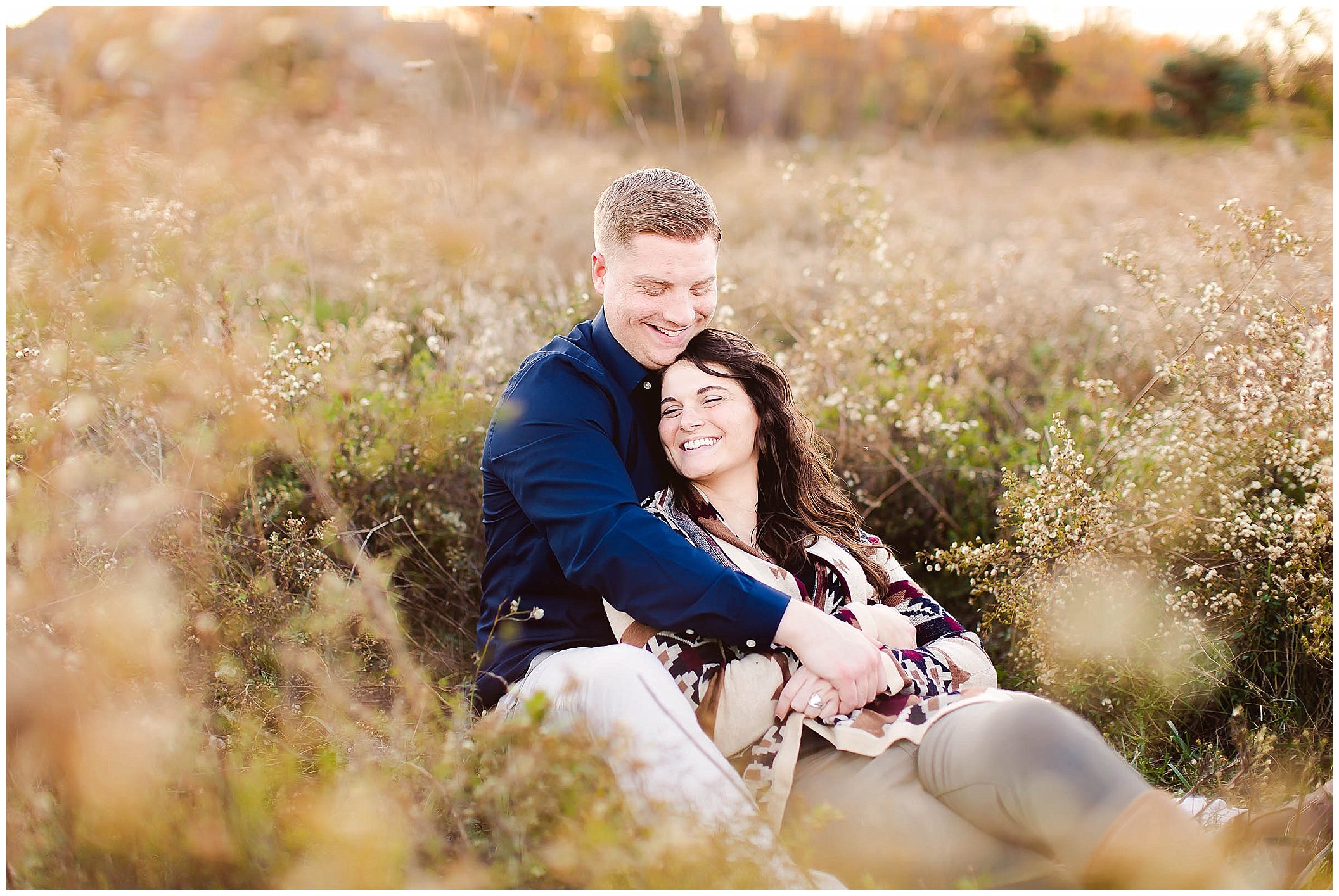 Cozy and Adorable fall engagement session with a guitar , Fort Wayne Wedding Photographer_0009.jpg