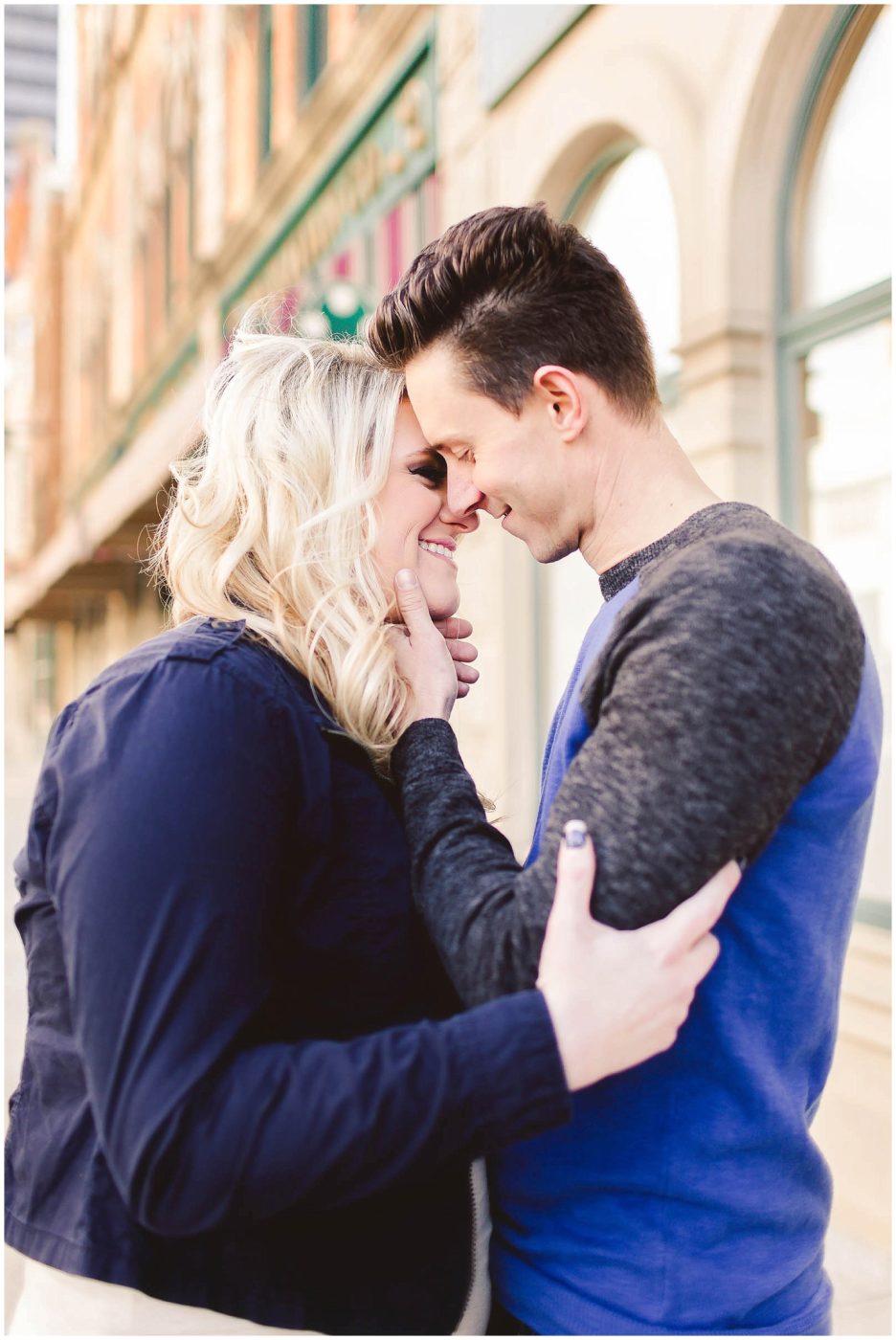 Fun engagement session at downtown Fort Wayne, Indiana Wedding Photographer_0090