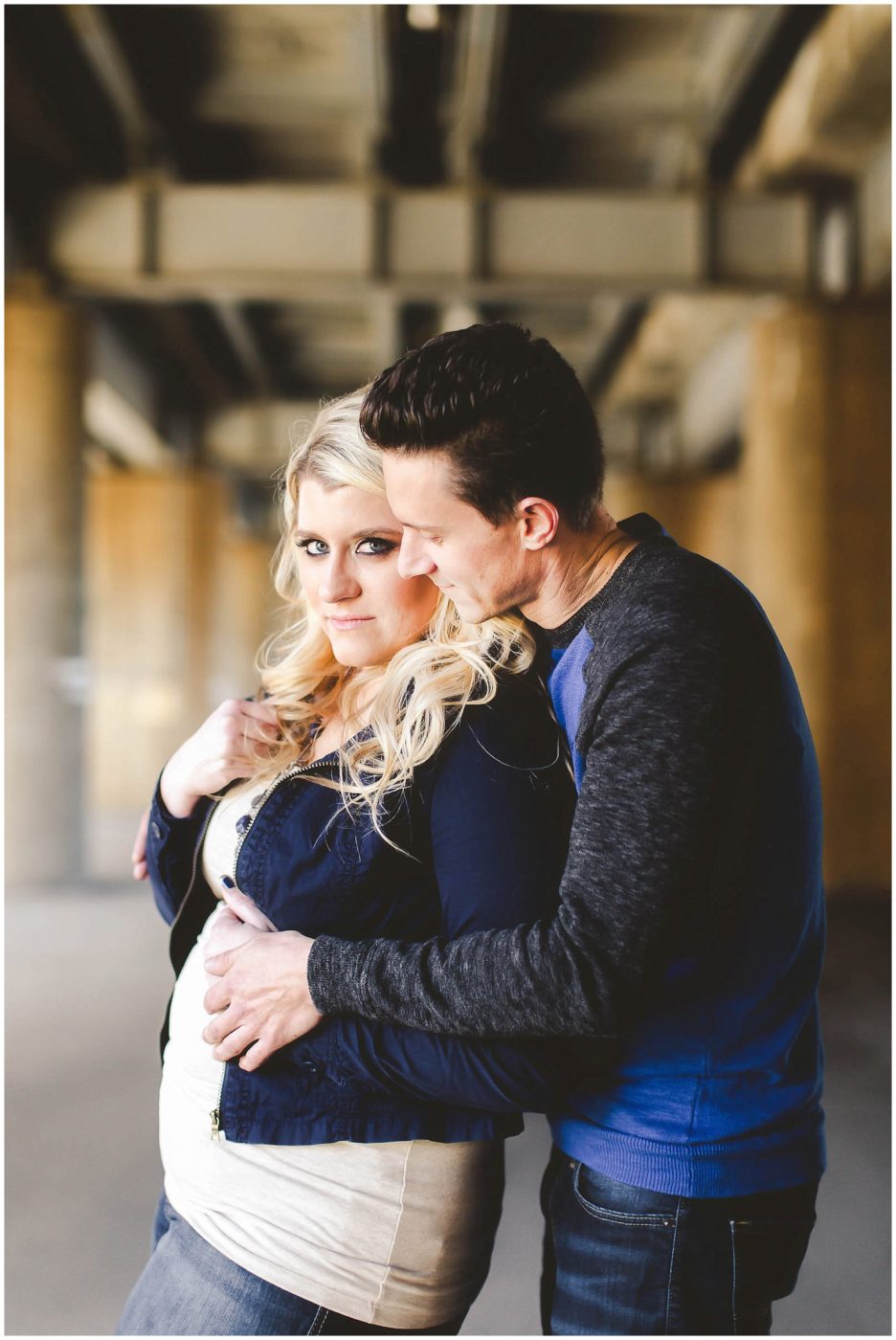 Fun engagement session at downtown Fort Wayne, Indiana Wedding Photographer_0096