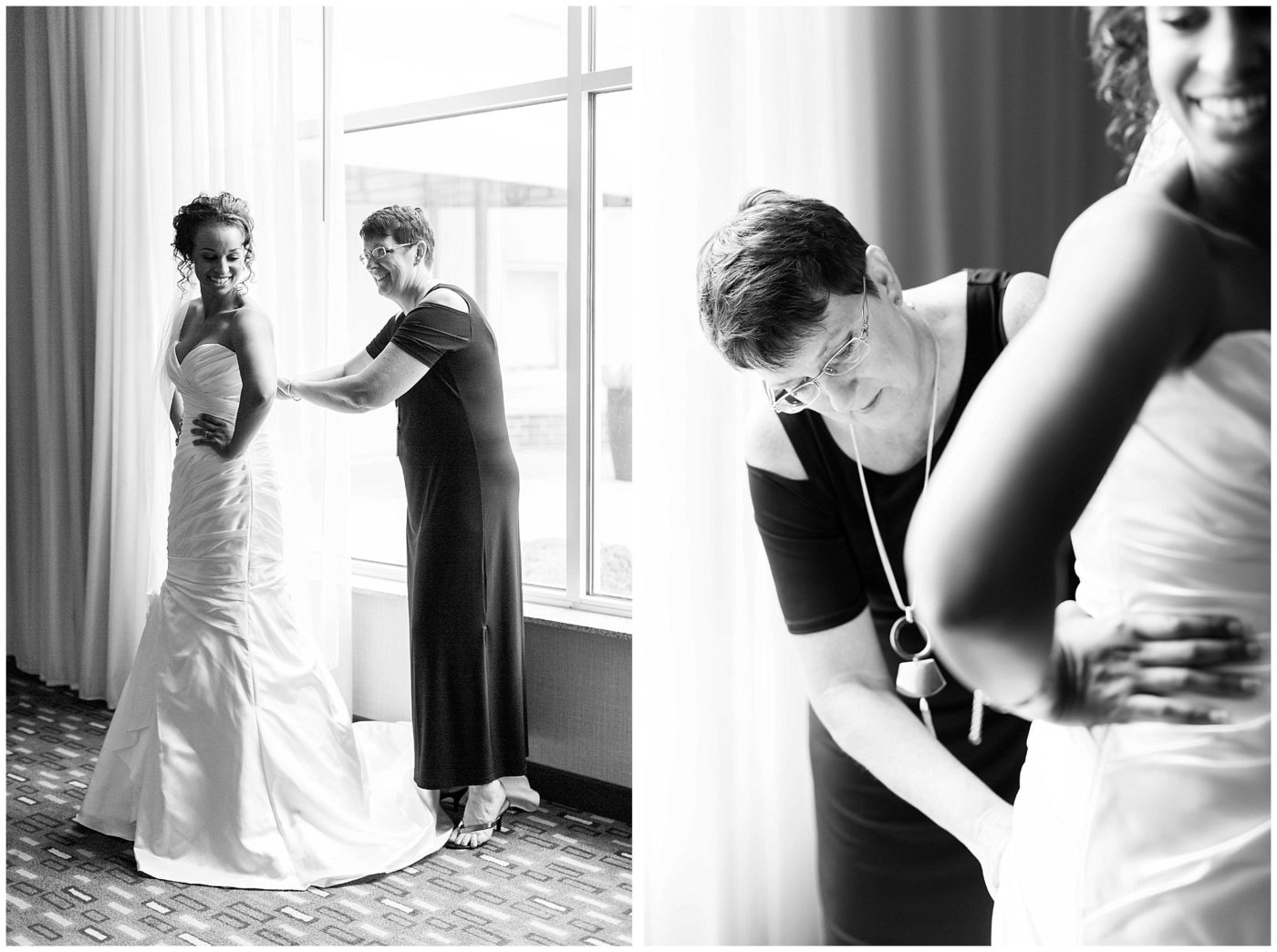 Grand Wayne Center Wedding, Marriott Hotel Wedding Reception, Fort Wayne Wedding Photographer_0015
