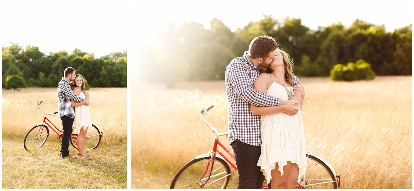 Adorable Bike Engagement Session in the Country, Fort Wayne Wedding Photography_0002