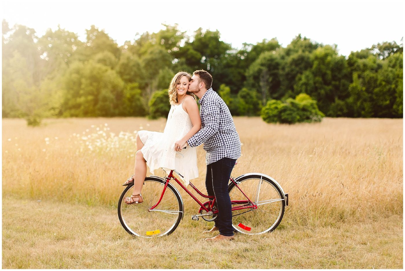 Adorable Bike Engagement Session in the Country, Fort Wayne Wedding Photography_0005