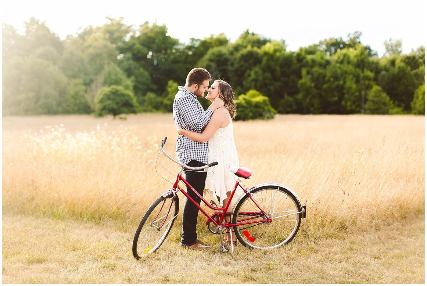 Adorable Bike Engagement Session in the Country, Fort Wayne Wedding Photography_0009