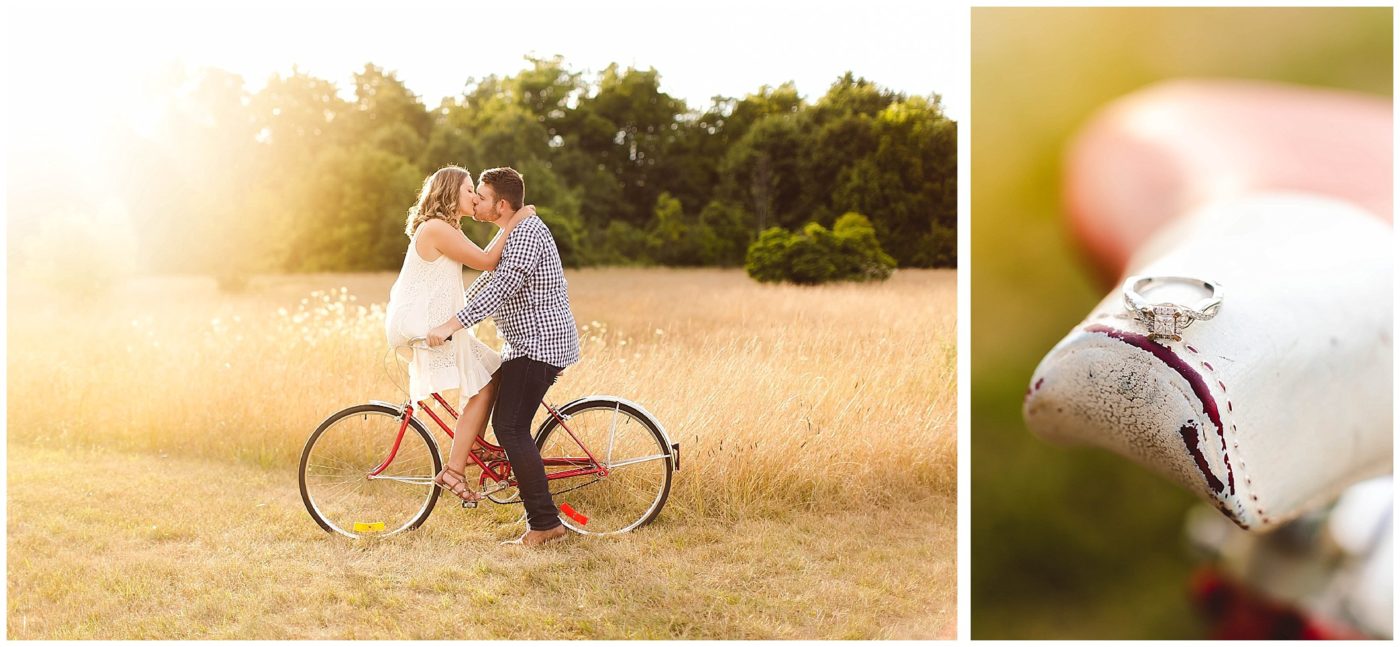 Adorable Bike Engagement Session in the Country, Fort Wayne Wedding Photography_0025