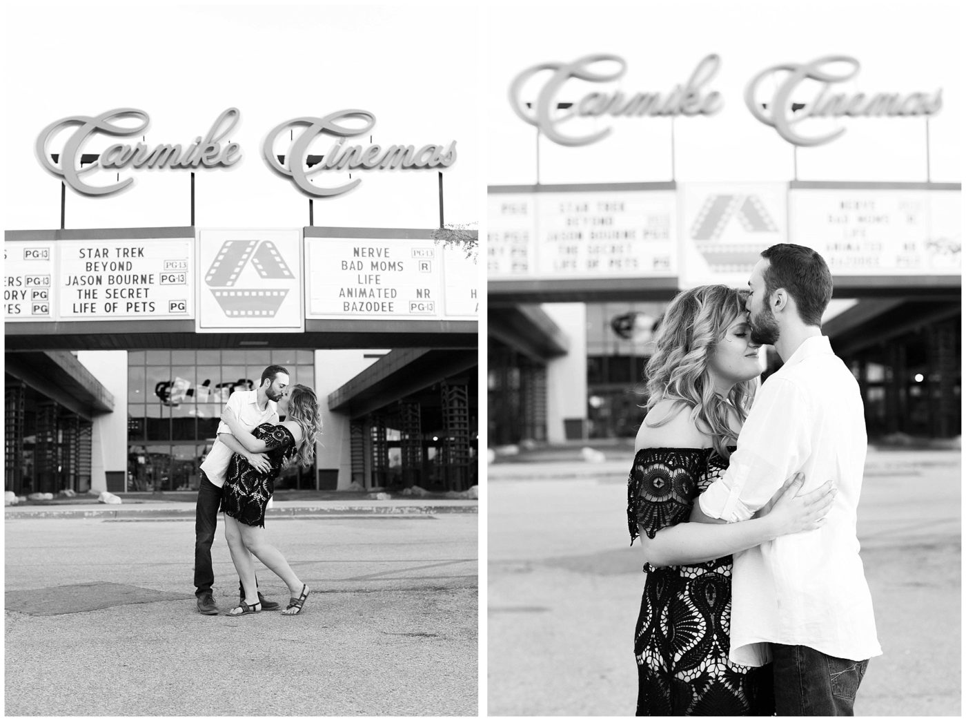 Adorable and romantic movie theater engagement session, Fort Wayne Wedding Photographer_0011