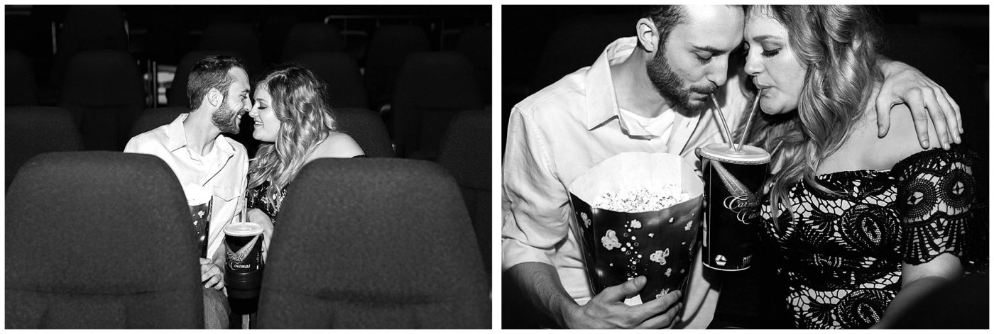 Adorable and romantic movie theater engagement session, Fort Wayne Wedding Photographer_0014