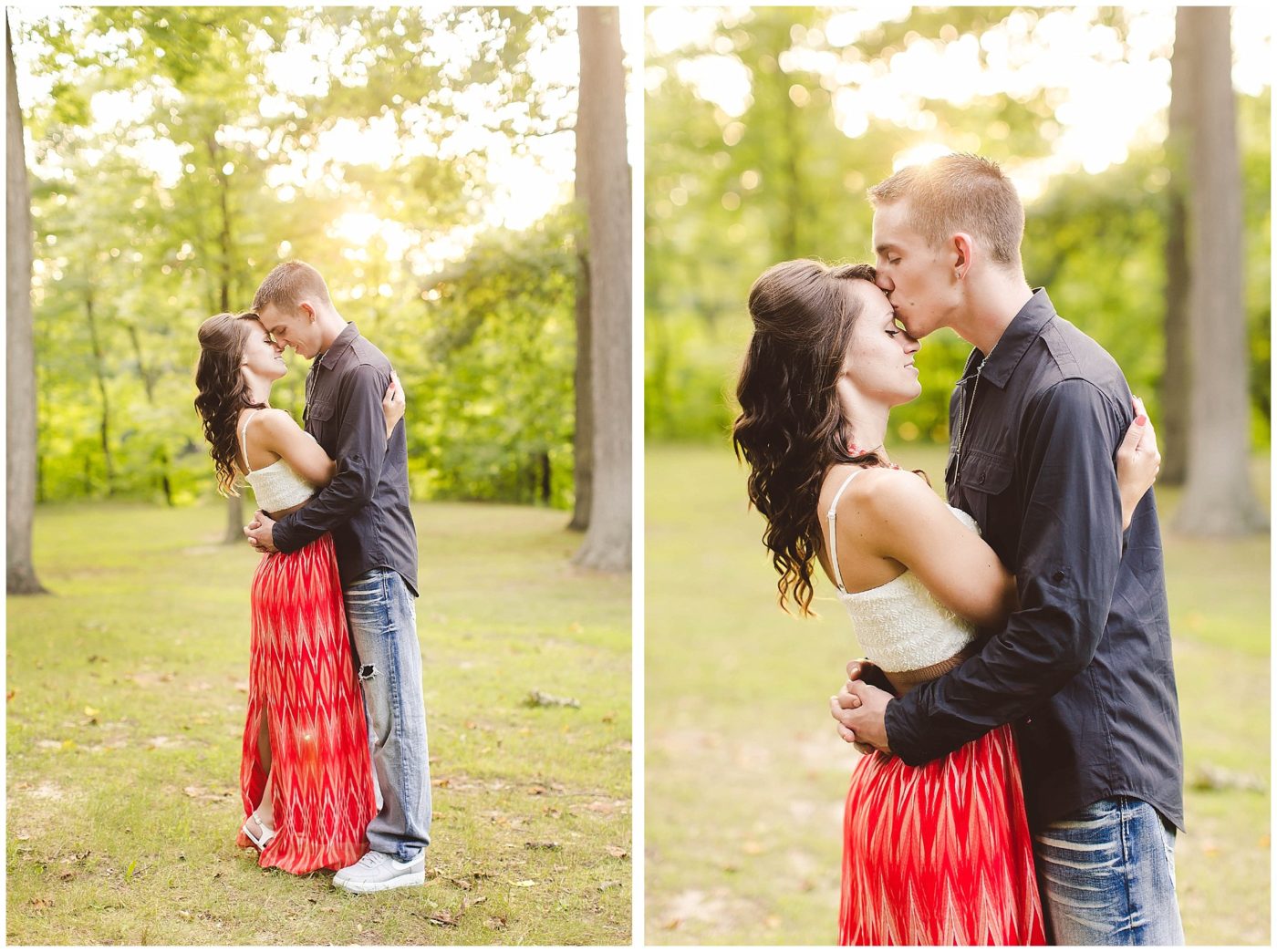 Romantic rainy engagement session, Fort Wayne Wedding Photographer_0007