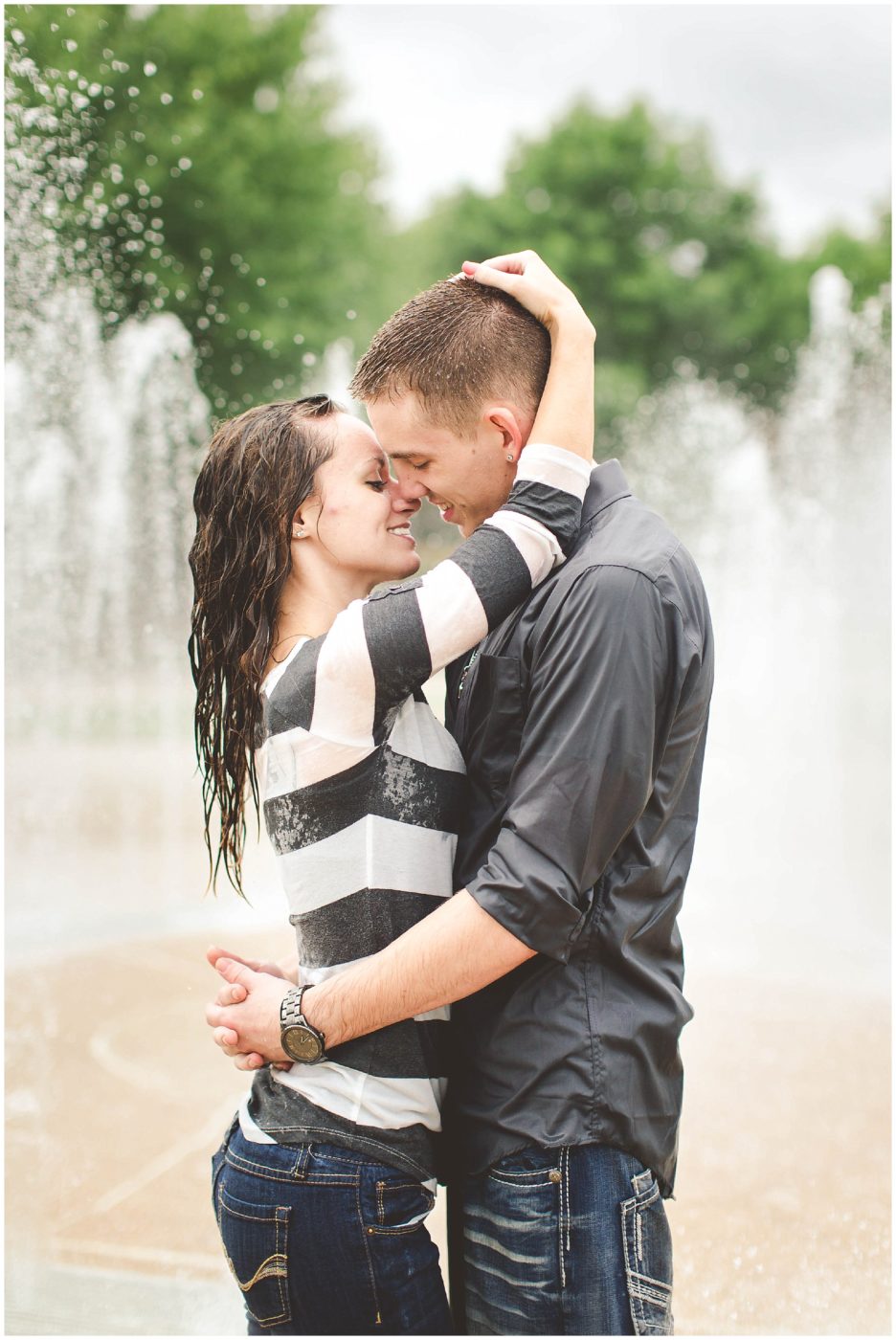 Romantic rainy engagement session, Fort Wayne Wedding Photographer_0026