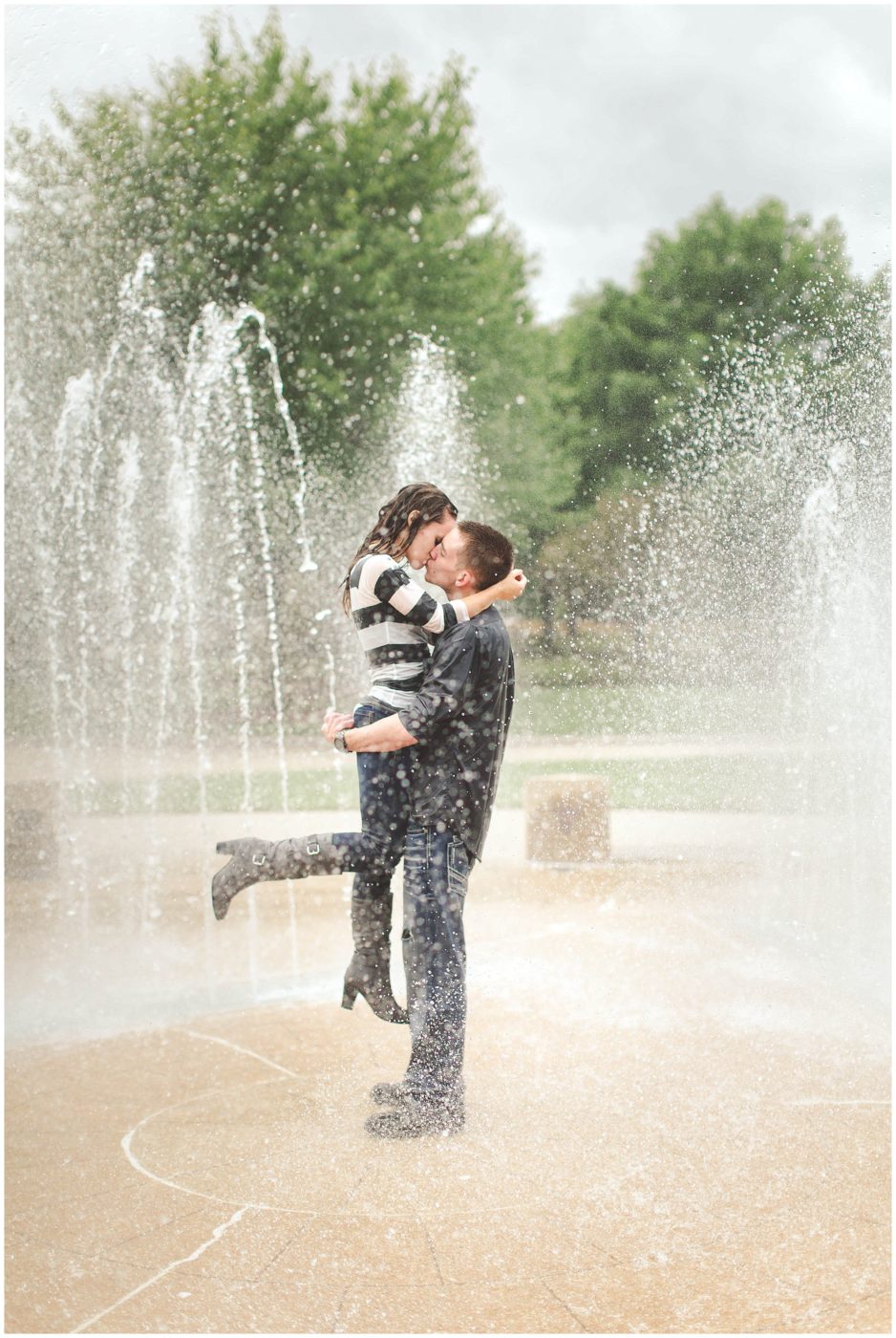 Romantic rainy engagement session, Fort Wayne Wedding Photographer_0027
